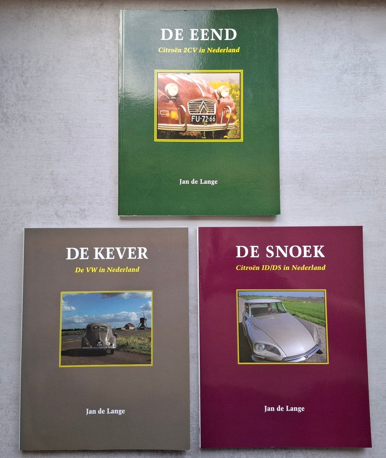 Boeken: De Kever - de Eend - de Snoek - zie omschrijving, Ophalen of Verzenden, Zo goed als nieuw