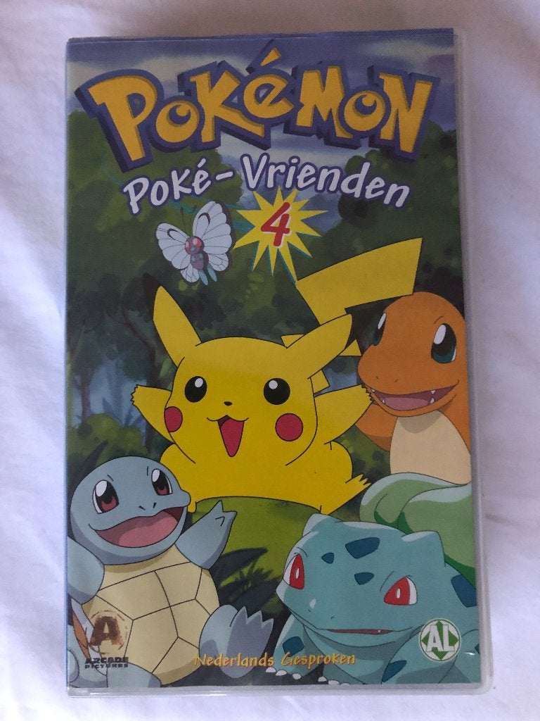 Pokémon VHS video, Alle leeftijden, Kinderfilm, Zo goed als nieuw, VHS
