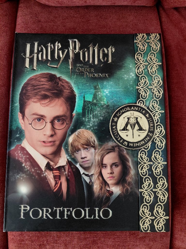 Harry Potter en de Orde van de Feniks Portfolio/Scrapbook, Verzamelen, Ophalen of Verzenden, Gebruikt, Boek of Poster