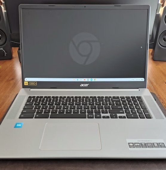 Acer Chromebook 317 17,3 inch 8gb/128gb, 8 GB, Ophalen of Verzenden, Zo goed als nieuw, 128 GB