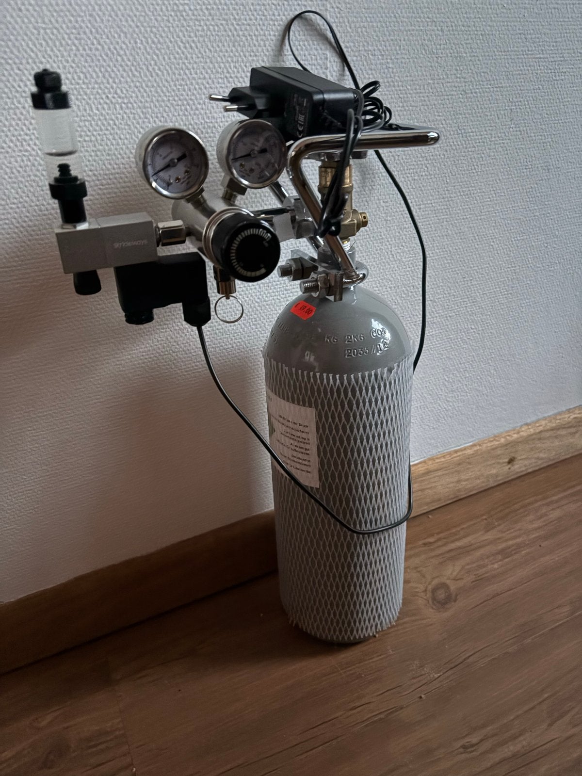 Co2 Strideways complete set, Ophalen, Zo goed als nieuw, CO₂-systeem
