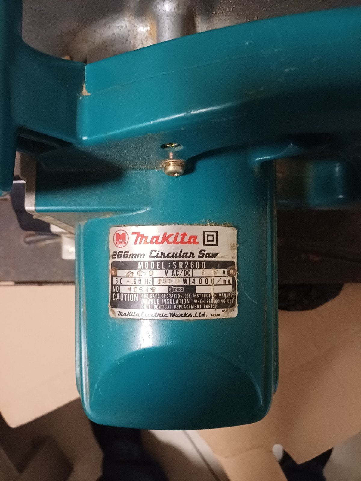 Makita SR2600 Cirkelzaag - Krachtige 266mm Zaag, Ophalen, Gebruikt, Cirkelzaag, 70 mm of meer