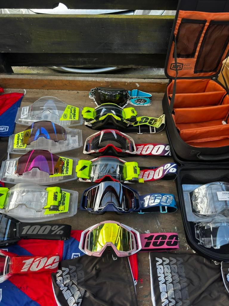 100% crossbrillen, Motoren, Kleding | Motorkleding, Ophalen, Tweedehands