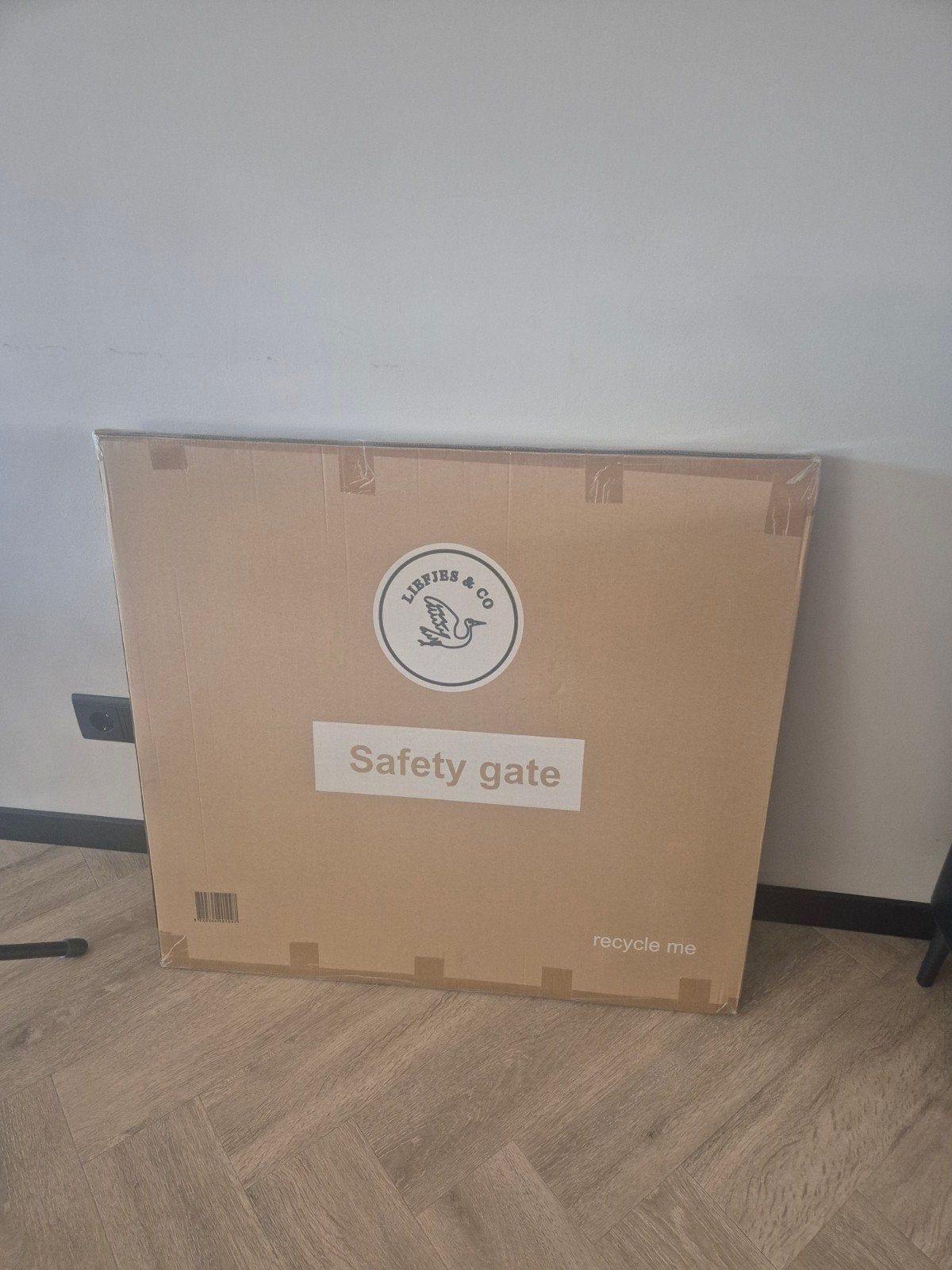Nieuw in doos trap hekje, Kinderen en Baby's, Traphekjes, Ophalen of Verzenden, Nieuw, Metaal of IJzer, Minder dan 100 cm