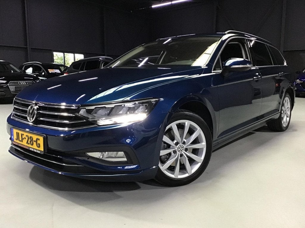 Volkswagen Passat Variant 1.5 TSI Comfort Business I Dealer, 4 cilinders, 150 pk, Blauw, Grijs
