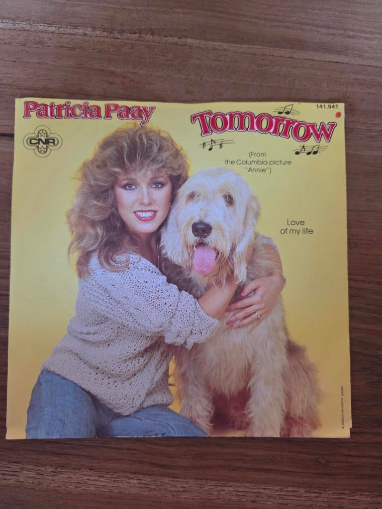 Patricia Paay - Tomorrow, Gebruikt, 7 inch, Single, Ophalen of Verzenden
