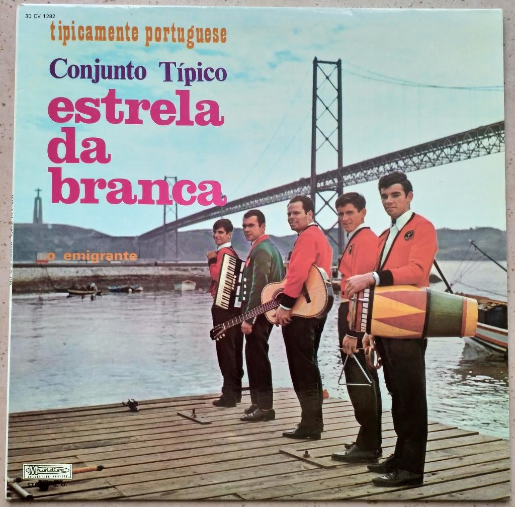 LP Conjunto Típico Estrela Da Branca - O Emigrante Frankrijk, Originele persing, Ophalen of Verzenden, Gebruikt, 12 inch