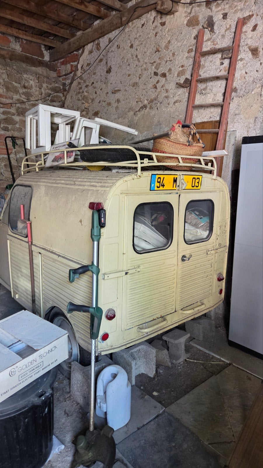 Te koop unieke 2cv Fourgonnette. Ouder dan 60 jaar, Ophalen of Verzenden, Gebruikt, Citroën