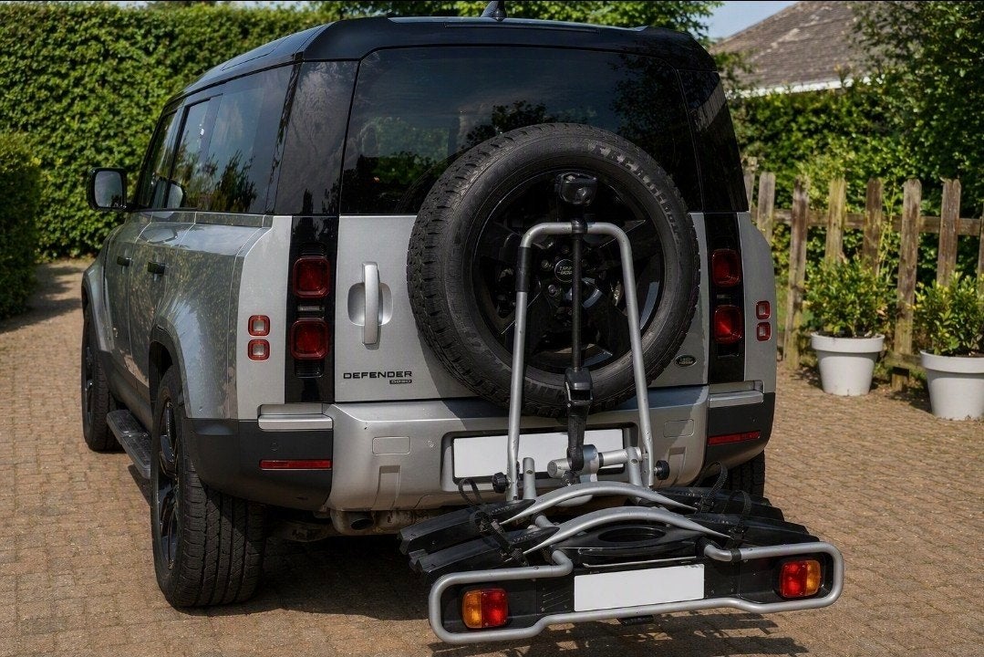 Thule EuroWay fietsendrager, ook voor SUV met reservewiel, Ophalen, Elektrische fiets, Zo goed als nieuw, 2 fietsen