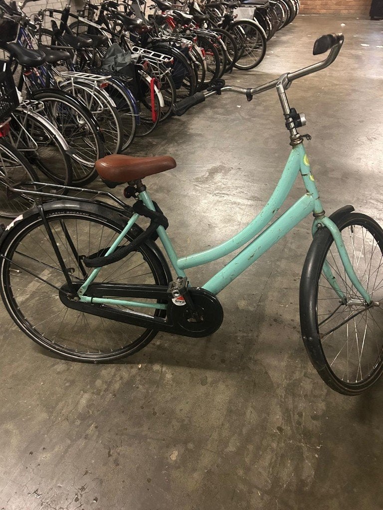 Oma Fiets, 56 cm of meer, Ophalen, Gebruikt, Terugtraprem