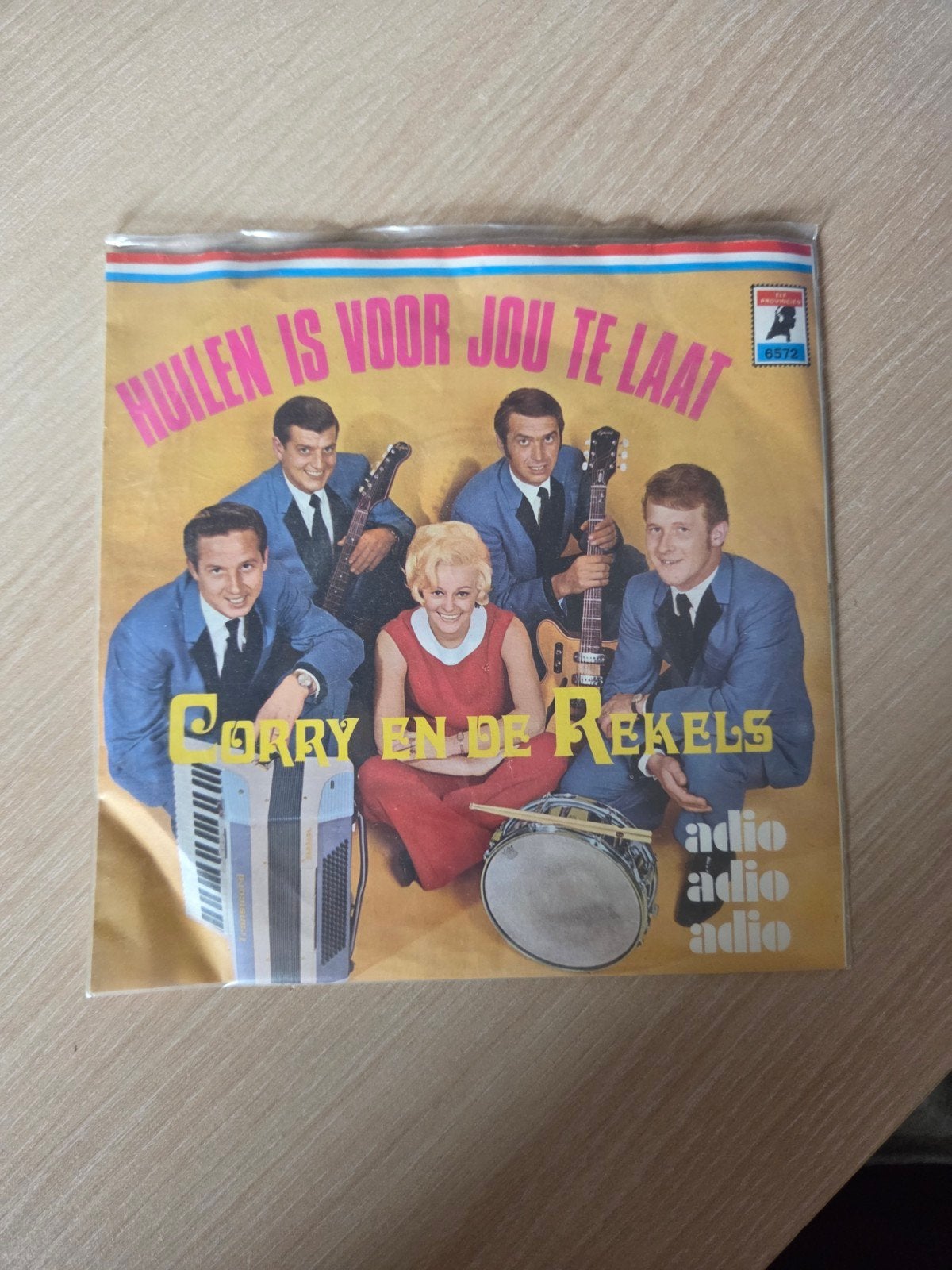 Corry en de Rekels - Huilen is voor jou te laat (Vinyl Singl, Cd's en Dvd's, Gebruikt, 7 inch, Ophalen of Verzenden, Overige typen
