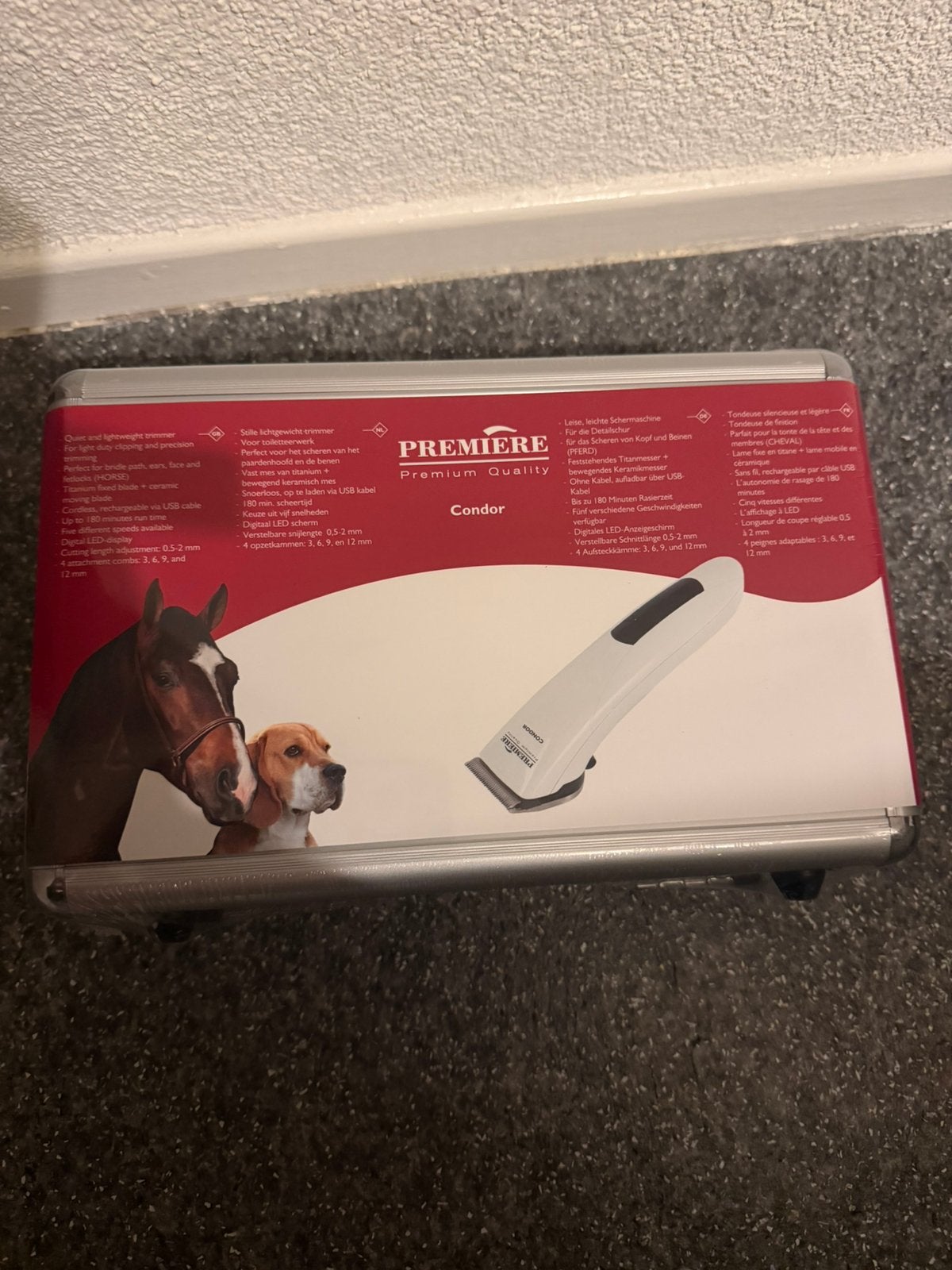 Premiere condor opscheermachine nieuw, Dieren en Toebehoren, Overige merken, Ophalen of Verzenden, Nieuw, Scheerapparatuur