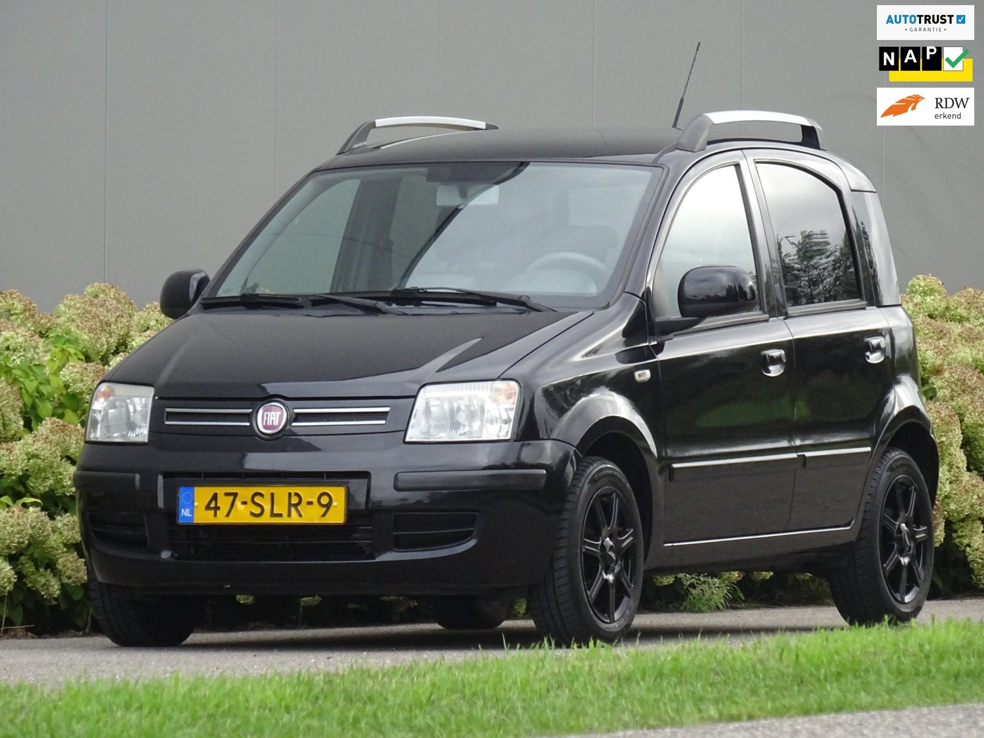 Fiat Panda 1.2 Italia ed.| NL | 98.000 NAP! | Trekhaak |, Auto's, Euro 5, Stof, Gebruikt, Zwart