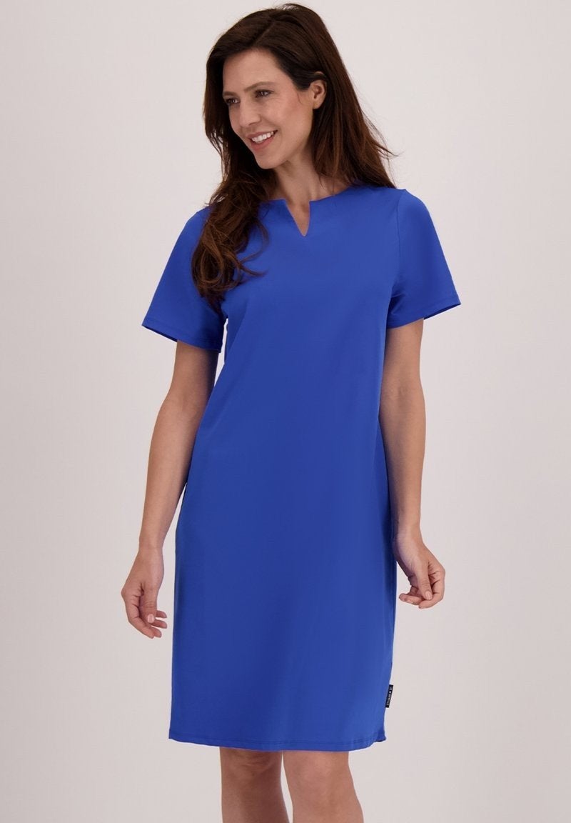 Maat M of 38 Garcia zomerjurk koningsblauw, Kleding | Dames, Jurken, Maat 38/40 (M), Blauw, Ophalen of Verzenden, Zo goed als nieuw