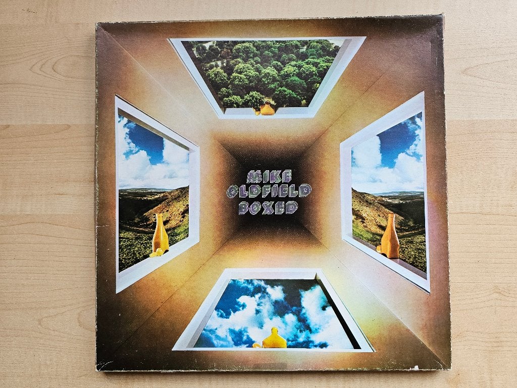 LP box van Mike Oldfield, Cd's en Dvd's, Vinyl | Rock, Boxset, Gebruikt, Ophalen of Verzenden, Boxset
