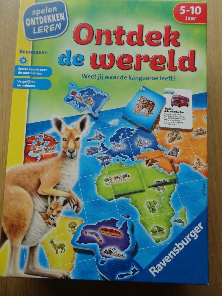 Spel: ontdek de wereld, Drie of vier spelers, Ophalen of Verzenden, Gebruikt, Ravensburger