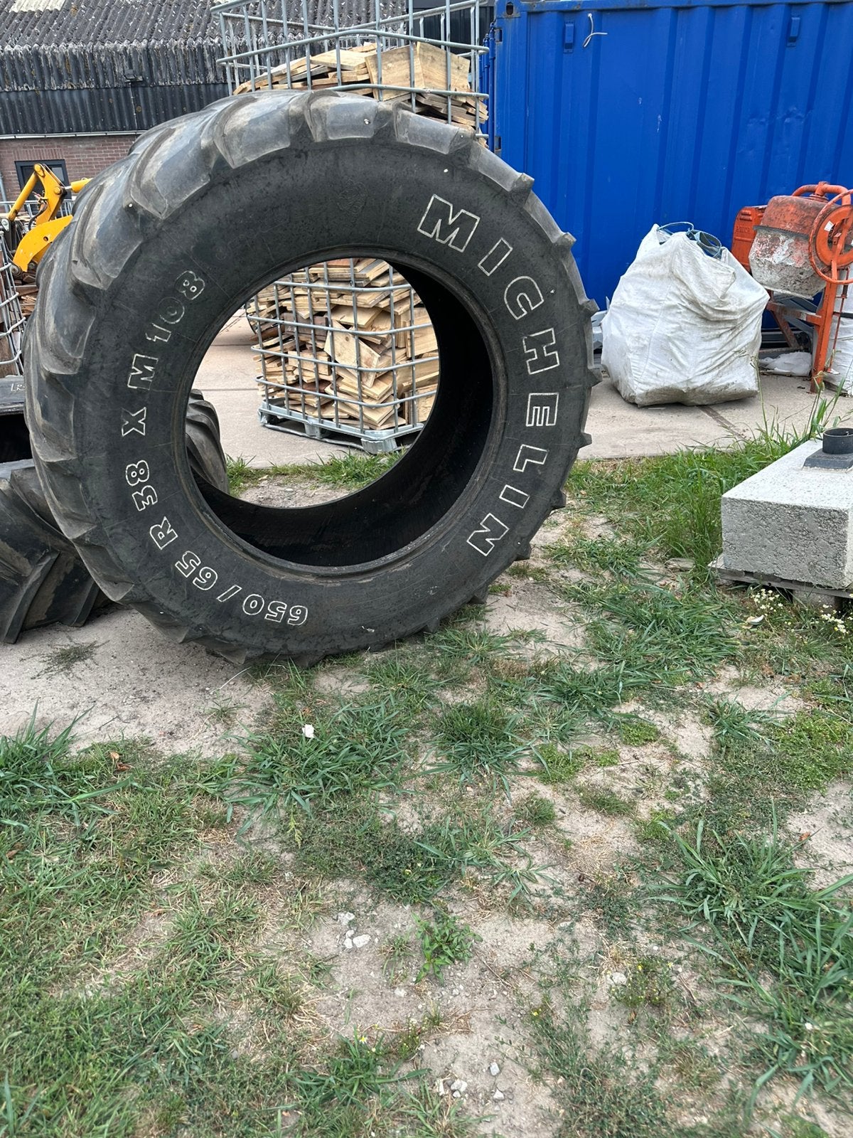Tractorpulling banden 650/65R38 eventueel met velgen, Ophalen of Verzenden, Zo goed als nieuw