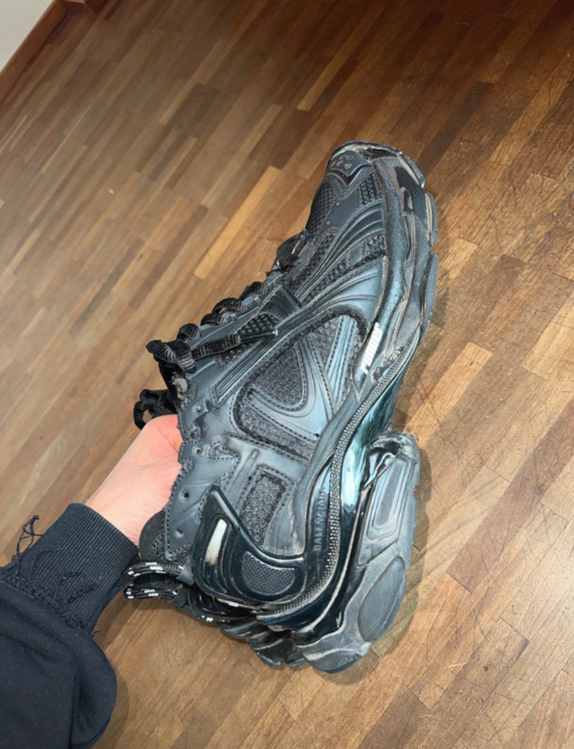 Balenciaga Runners, Kleding | Heren, Zwart, Ophalen of Verzenden, Sneakers of Gympen, Zo goed als nieuw
