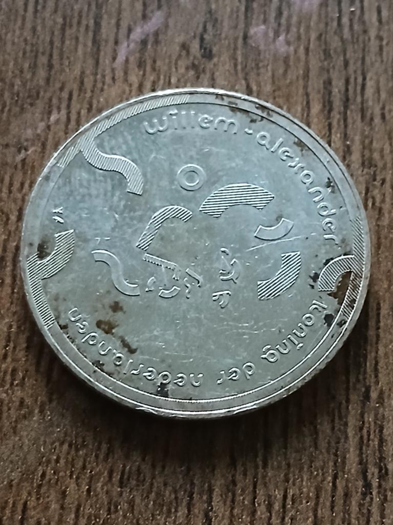 Zilveren 5 Euro Munt Koning Willem-Alexander 2013, Ophalen, Koningin Beatrix, Zilver, Euro's