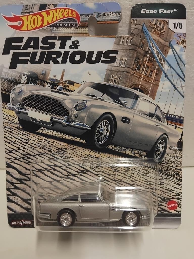 Hot Wheels Fast & Furious Aston Martin DB5  -  3INCH, Ophalen of Verzenden, Zo goed als nieuw, Auto