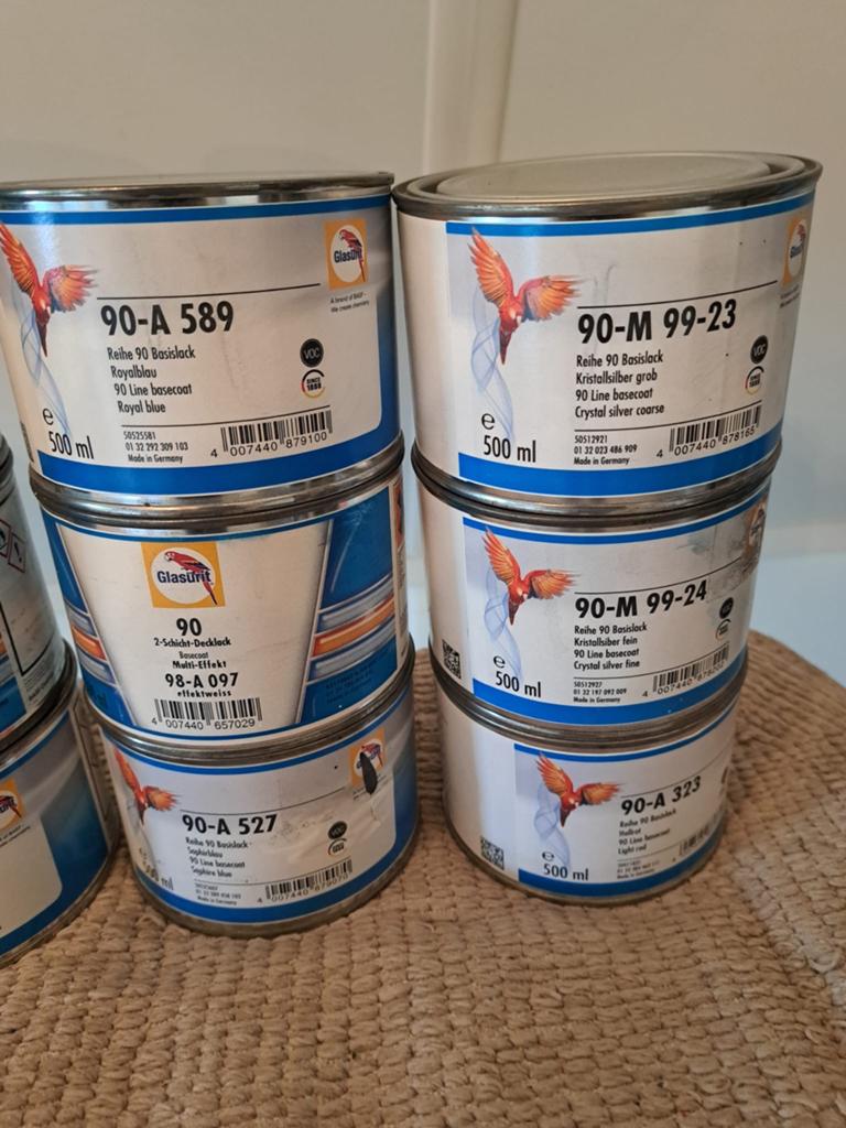 Glasurit 90 Serie Mengkleuren - Diverse Kleuren, Ophalen of Verzenden, Nieuw, Universele onderdelen