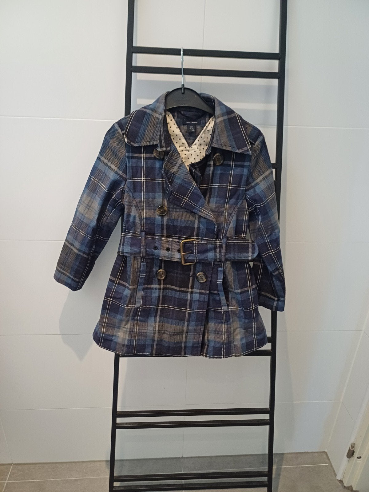 Tommy Hilfiger trenchcoat, maat XS, 4/5 jaar, Kinderen en Baby's, Kinderkleding | Maat 104, Gebruikt, Meisje, Ophalen of Verzenden
