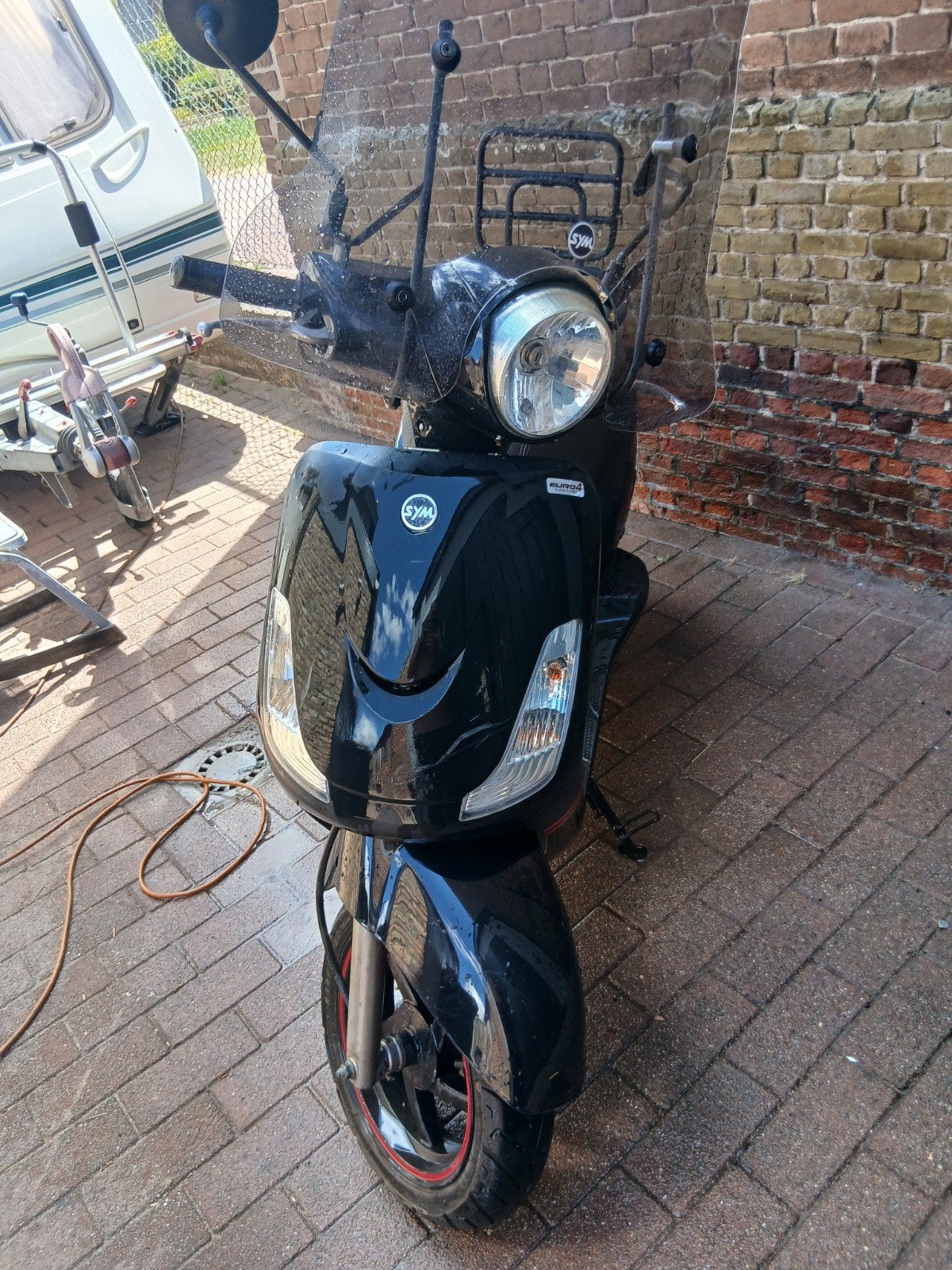 Sym Fiddle II snorscooter, Ophalen, Gebruikt, Benzine, SYM