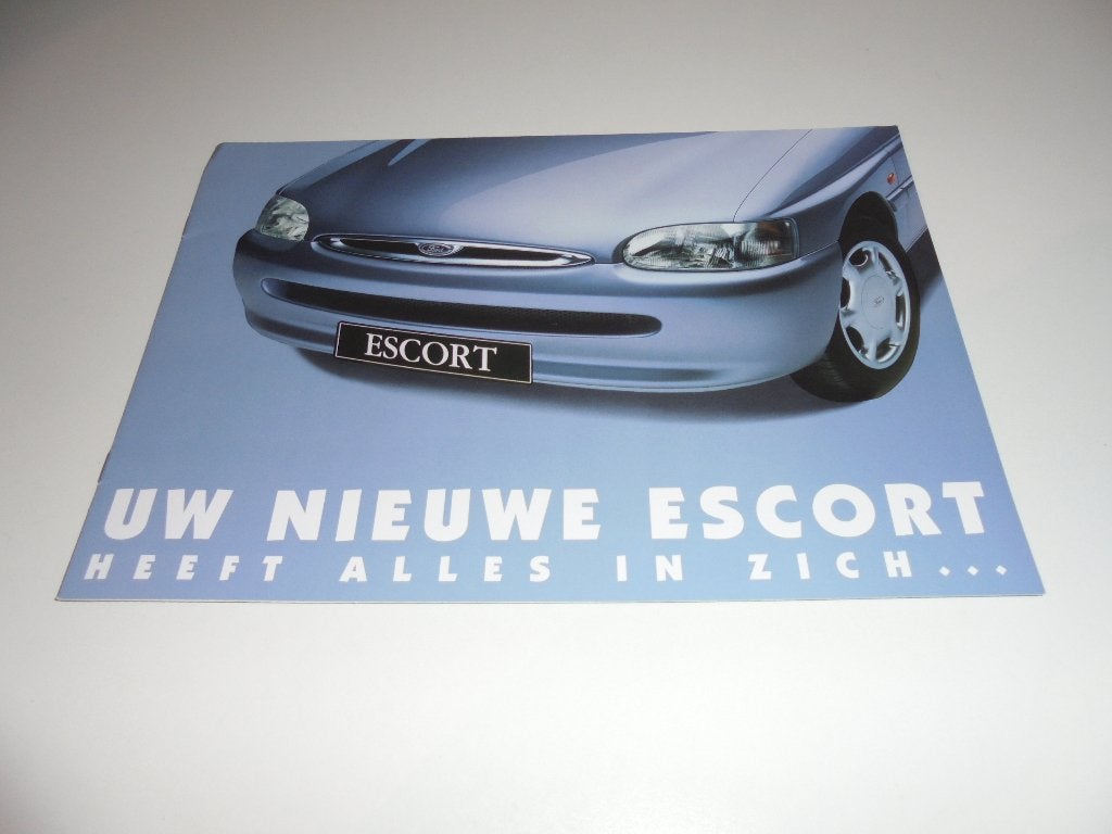 previewbrochure nieuwe Ford Escort, Boeken, Auto's | Folders en Tijdschriften, Ophalen of Verzenden, Nieuw, Ford