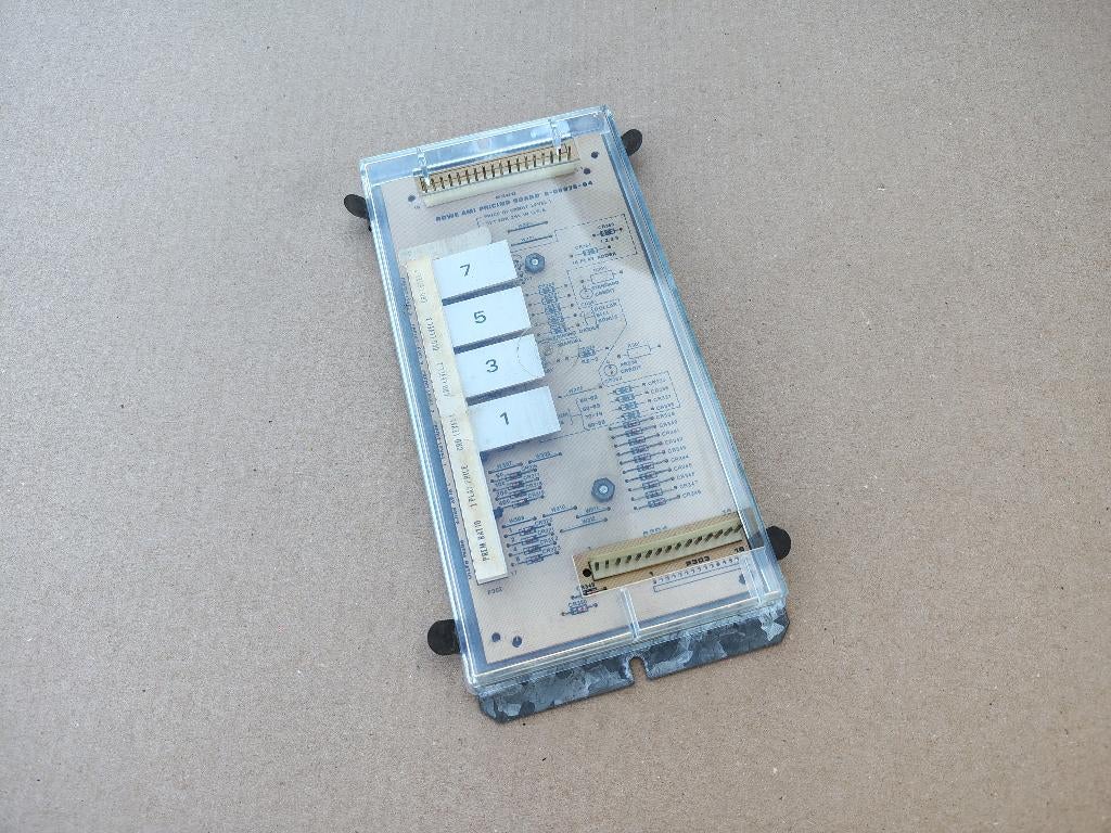 Pricing Bord/ 6-08878-04 Rowe-AMi (R- Series) jukebox, Verzenden, Gebruikt, 1950 tot 1960, Seeburg