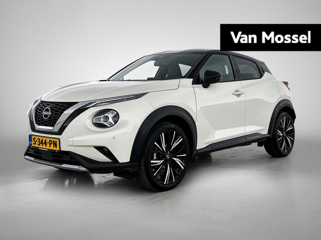 Nissan Juke 1.0 DIG-T N-Design 114PK | Automaat | Navigatie, Auto's, Nissan, Bedrijf, Te koop, Juke, ABS, Achteruitrijcamera, Airbags