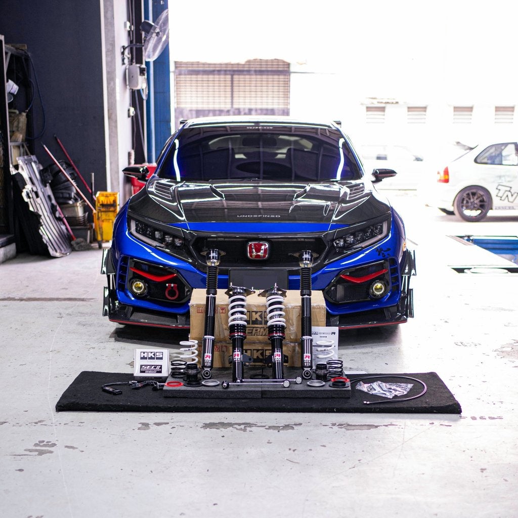 HKS Hipermax R schroefset - Honda Civic Type-R FK8