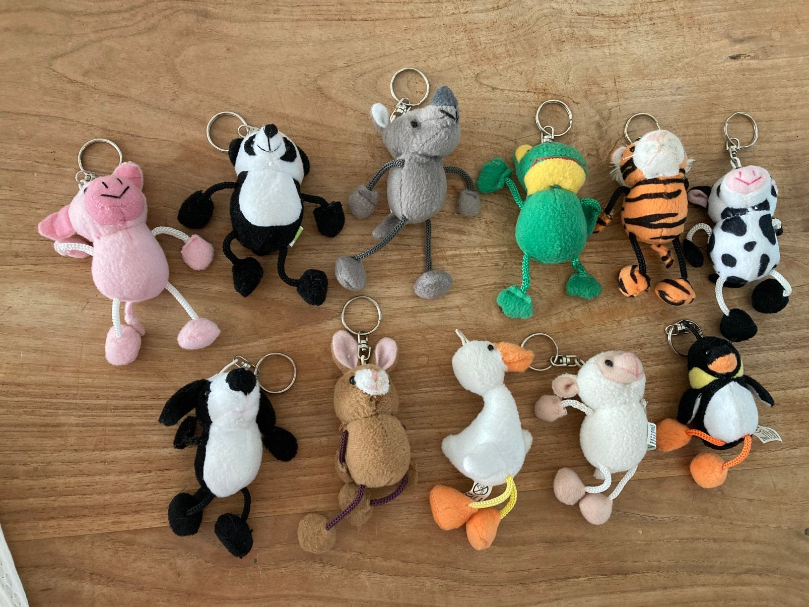 11x Bungels sleutelhangers Super de Boer, Ophalen of Verzenden, Zo goed als nieuw, Knuffel of Figuurtje