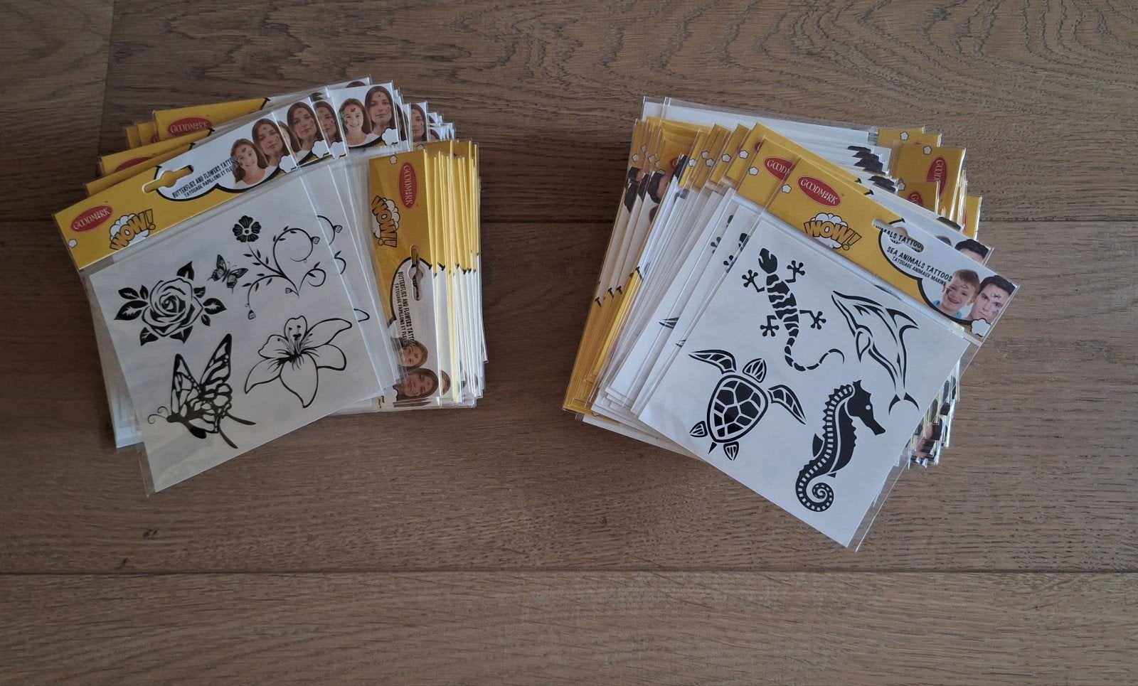 Groot aantal kinder plaktatoos, Ophalen of Verzenden, Nieuw, Versiering
