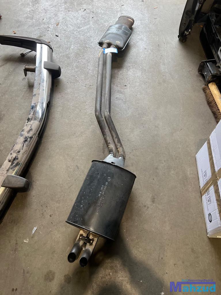 MERCEDES SL R107 uitlaat middendemper einddemper 1972-1989, Gebruikt, Mercedes-Benz AG, Mercedes-Benz, Ophalen of Verzenden