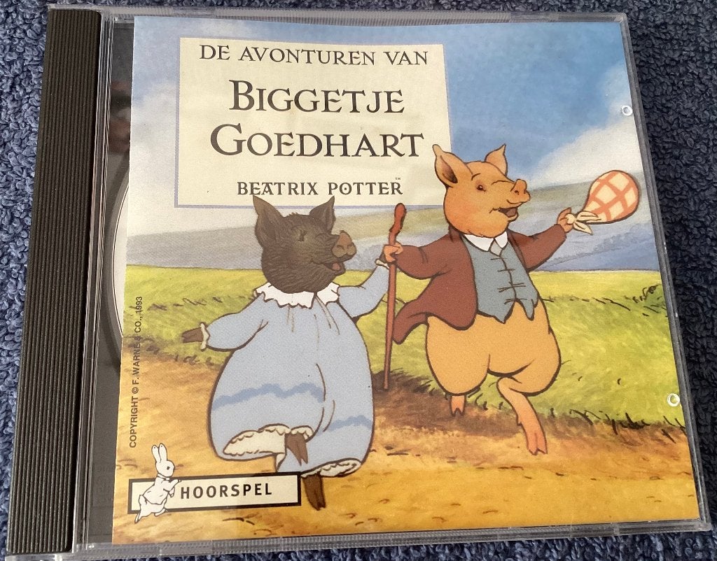 Beatrix Potter Biggetje Goedhart CD, Ophalen of Verzenden, Gebruikt, Overige typen, Overige typen
