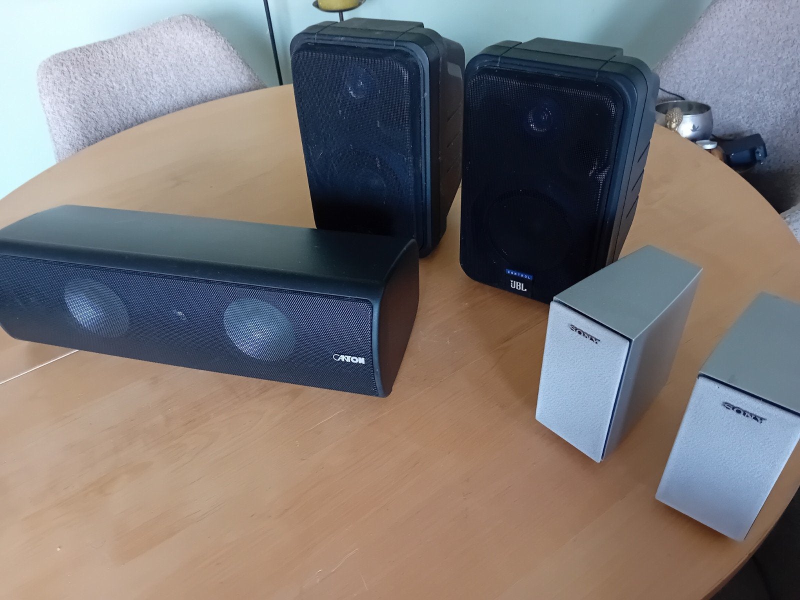 Set speakers tbv een surround installatie, 70 watt of meer, 5.1-systeem, Overige spelers, Ophalen