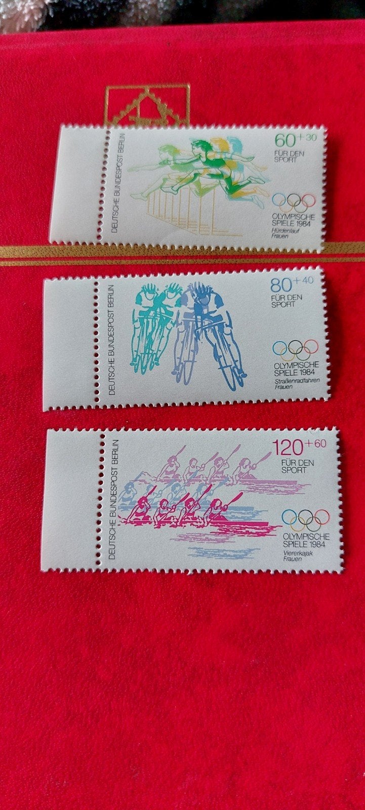 Olympische spelen Duitsland, Postzegels en Munten, Ophalen of Verzenden, 1990 tot heden, Postfris