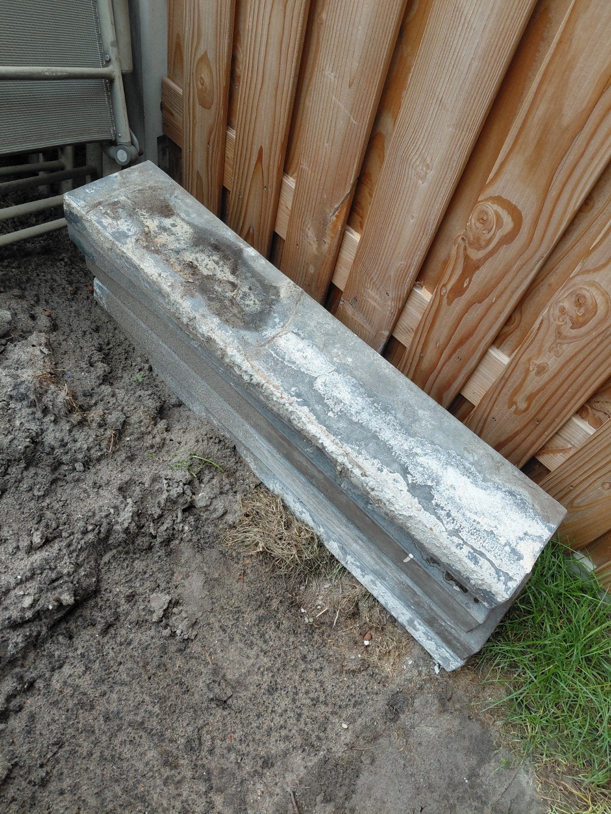 4 betonbanden, Ophalen, Beton, Overige typen