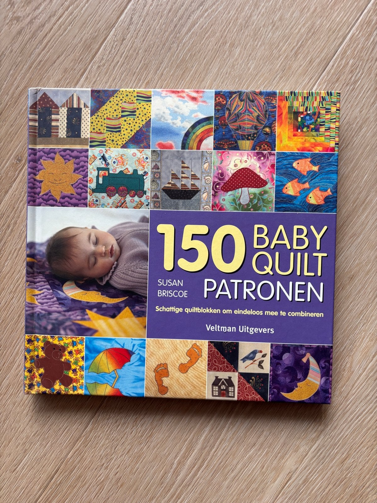 150 Baby Quilt Patronen - Knutselboek als nieuw!, Overige thema's, Meerkleurig, Ophalen of Verzenden, Zo goed als nieuw