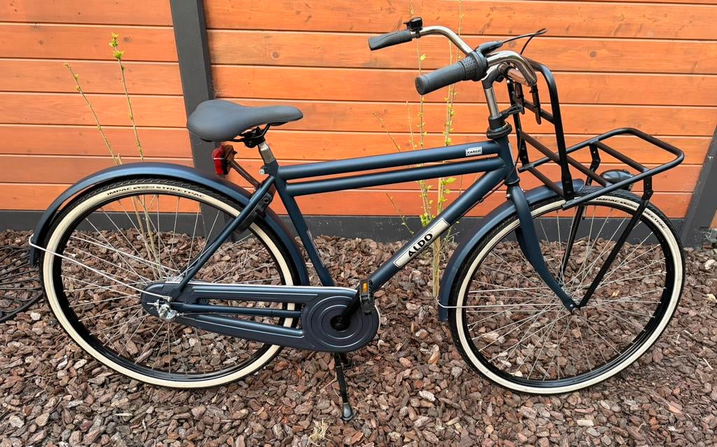 Stevige Transport Fiets 3 Versnellingen LED Verlichting, Fietsen en Brommers, Fietsen | Heren | Herenfietsen, Overige merken, Terugtraprem