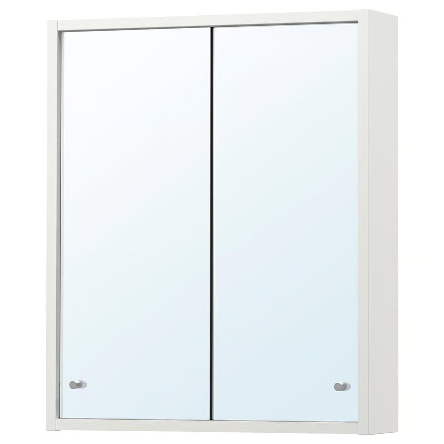 IKEA NYSJÖN Spiegelkast Wit 50x60 cm, Ophalen, Spiegelkast, Nieuw, 50 tot 100 cm