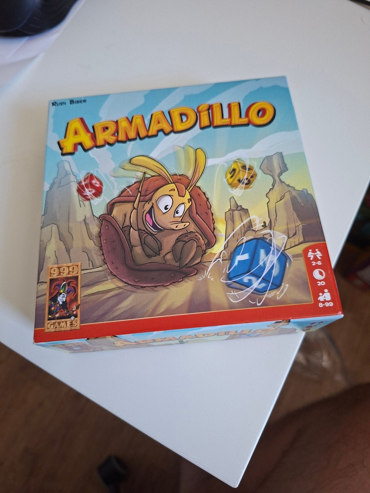 Armadillo Bordspel, Vijf spelers of meer, Ophalen, Zo goed als nieuw, 999 Games