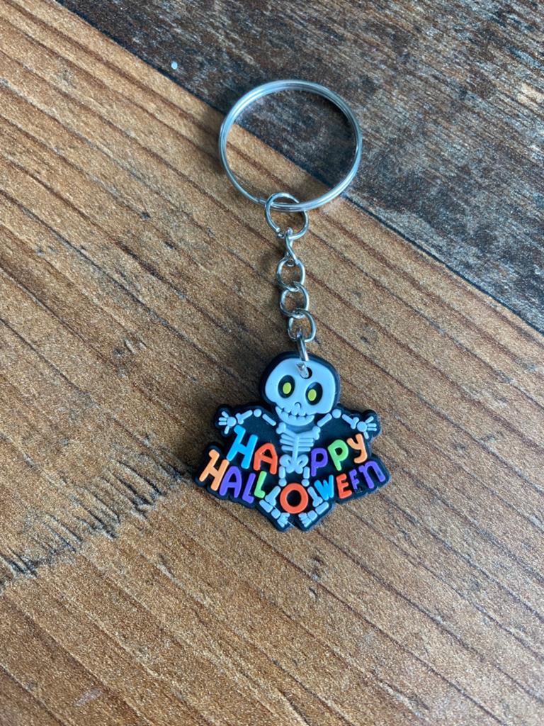 Happy Halloween sleutelhanger - Skelet, Ophalen of Verzenden, Zo goed als nieuw, Overige typen