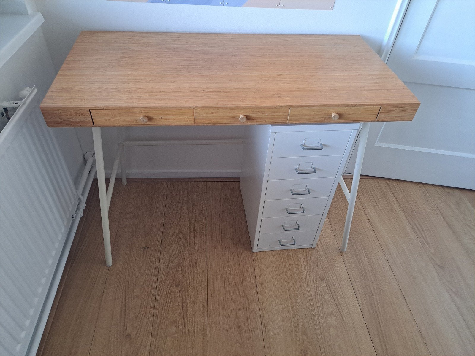 Ikea bureau Lillasen, Ophalen, Gebruikt