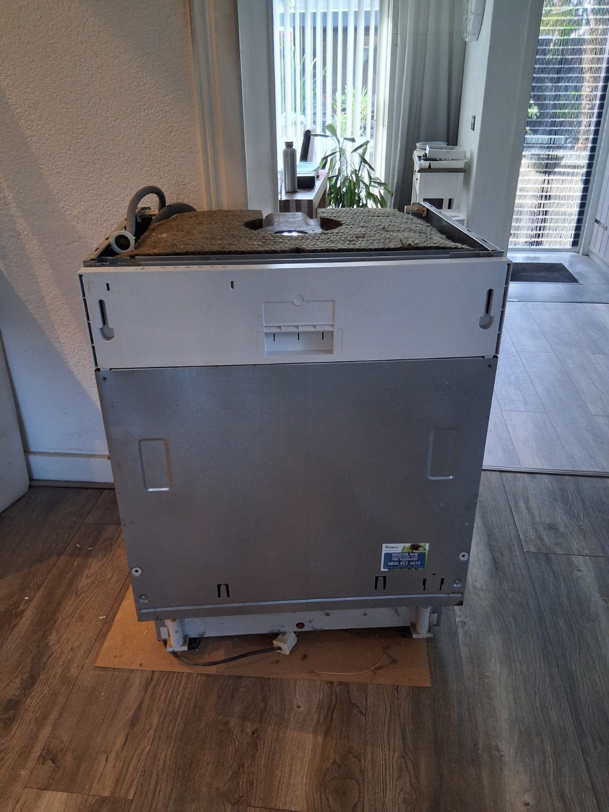 whirlpool inbouw vaatwasser, Ophalen, Inbouw, Minder dan 85 cm