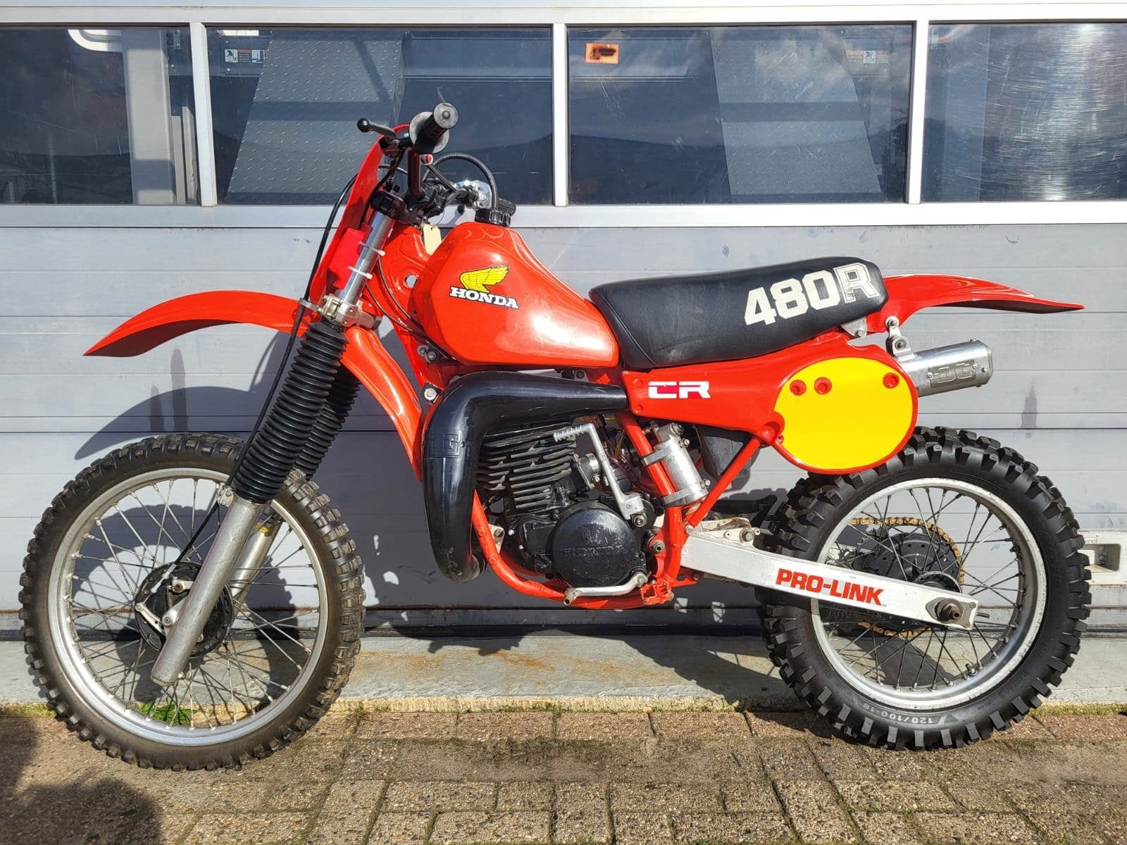 Honda CR 480 Oldtimer cross, Motoren, Gebruikt, Crossmotor, 480 cc, Handgeschakeld