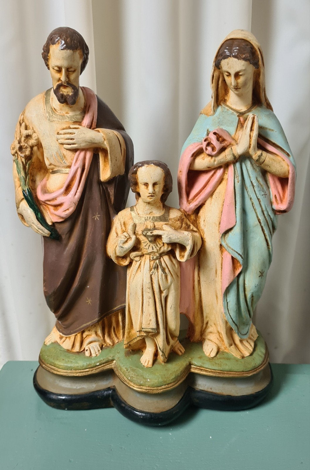 Heilige familie oud curiosa., Antiek en Kunst, Antiek | Religie, Ophalen