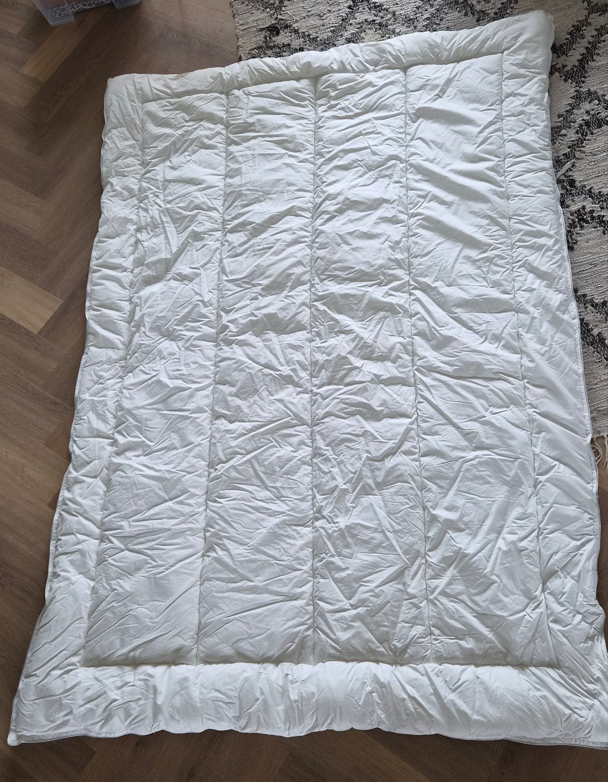 Dekbed 140 x 200, Huis en Inrichting, Ophalen of Verzenden, Eenpersoons, Wit, Deken of Dekbed