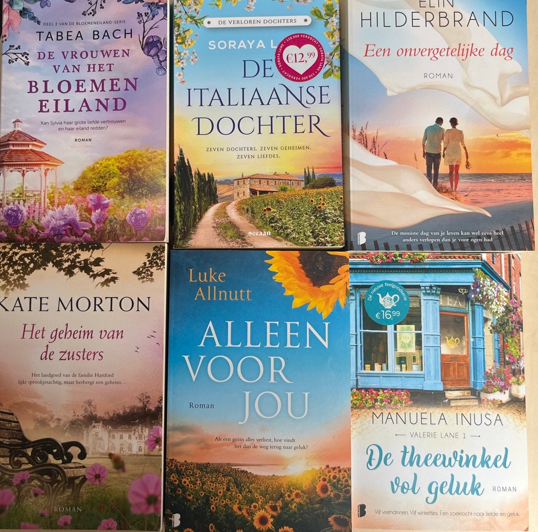 6 romans, Kate Morton,Tabea Bach, Soraya Lane, Manuela Inusa, Ophalen of Verzenden, Zo goed als nieuw, Europa overig