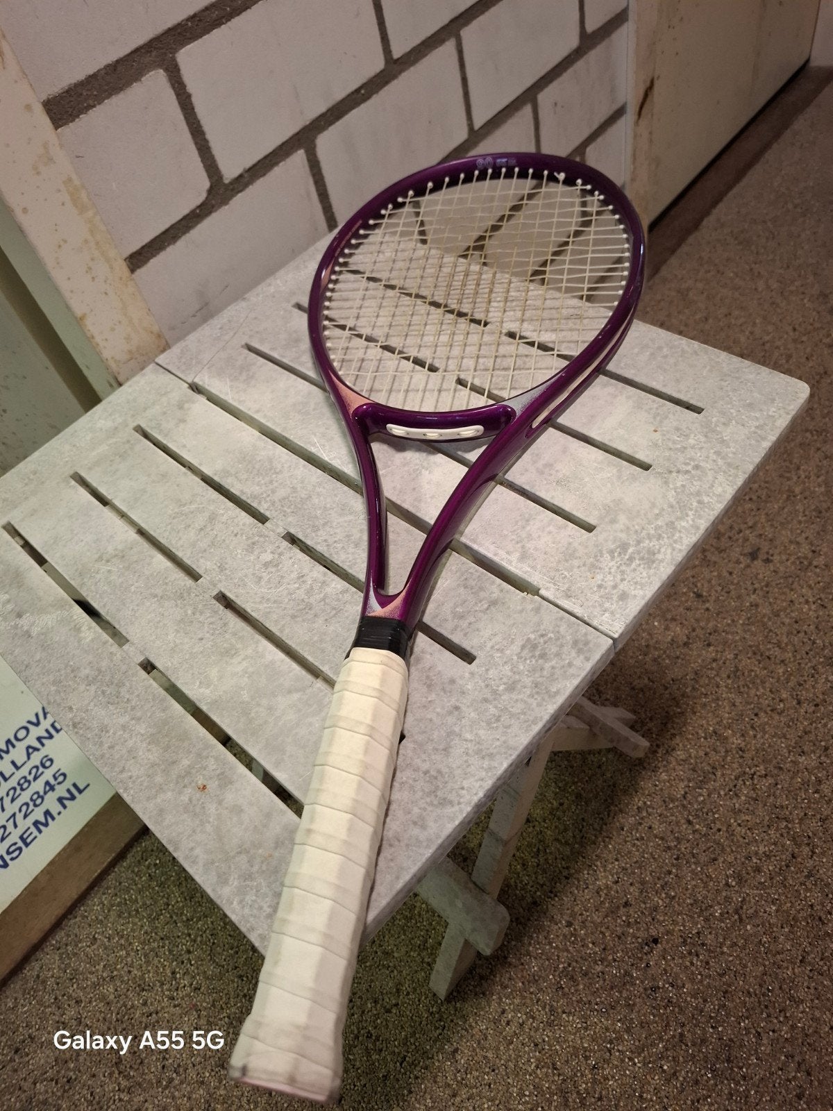Tennisracket Energy - Paars, Overige merken, Energy, Gebruikt, Ophalen of Verzenden